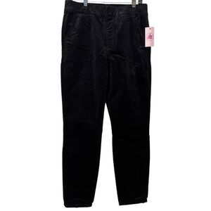 JUICY COUTURE Black Corduroy California Skinny Pull on pants NWT Size 12